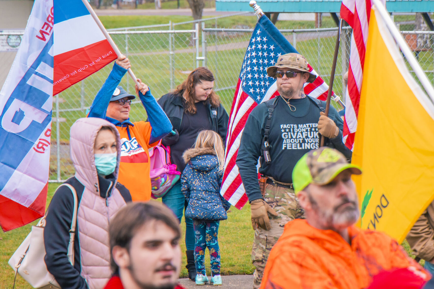 Open Yelm Now Rally